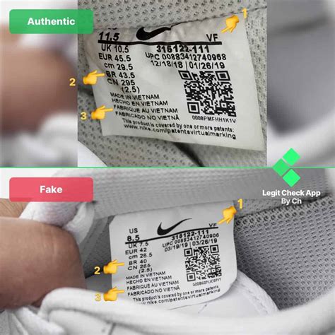 how to know if a nike is fake|check nike authenticity.